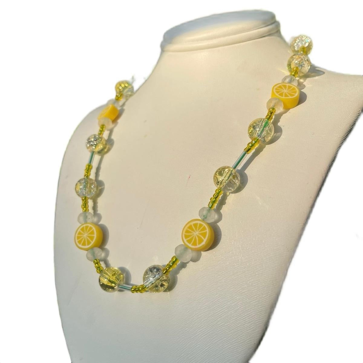 Lemon Zesty Necklace