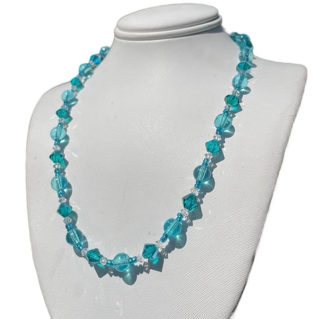 Emerald Crystal Necklace